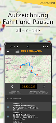 SWTracker Screen 3