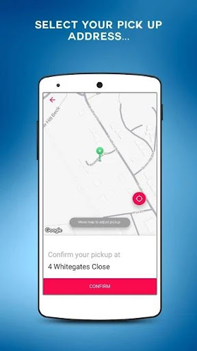 Android application A1 Express Cars & Taxis screenshort