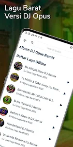 DJ Opus Lagu Barat Offline
