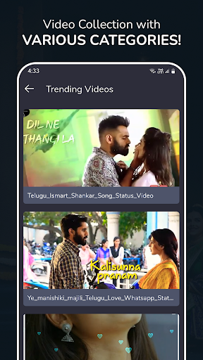Telugu Video Status Screen 2