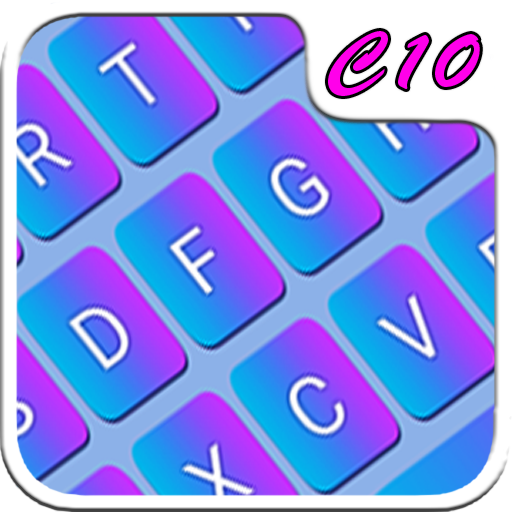 Blue-Purple Keyboard Logo