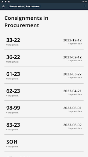 LivestockOne v3 Screen 3
