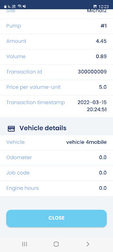 Fuel & Drive Screen 3