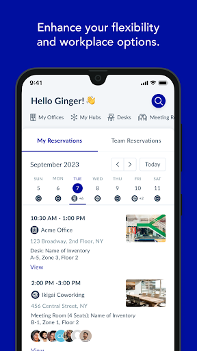 Android application Optality App screenshort