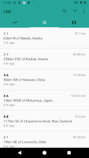 EarthQuake Screenshot