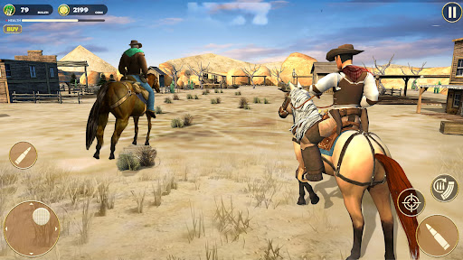 West Cowboy Game : Horse Game Screen 3