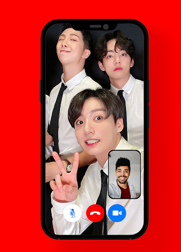 Android application BTS Video Call & Chat 방탄소년단 screenshort