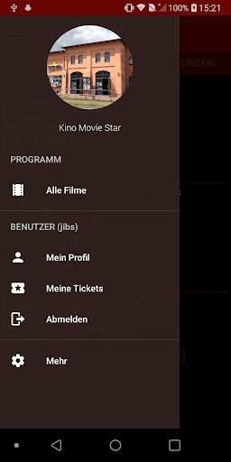 Android application KINO MOVIE STAR screenshort