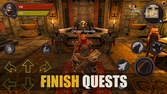 Dungeon Ward MOD APK (Unlimited Gold/Diamonds/Skill) 3