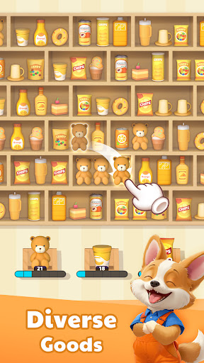 3D Goods Store: Sorting Games 2