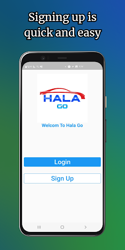 Android application Hala Go screenshort