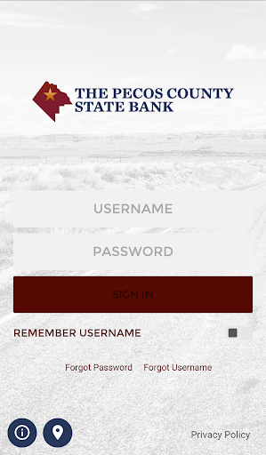Android application Pecos County State Bank screenshort