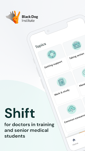 Android application Shift Med Students screenshort