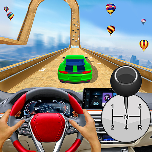 Car Games 3D- Ramp Car Stunt logo