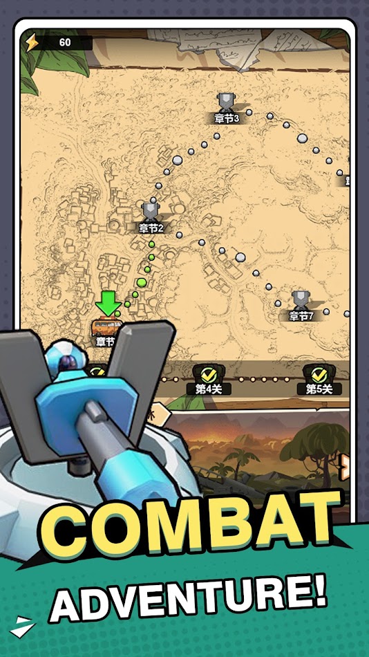 #10. Zombie tank：Shoot at zombies！ (Android) 由: JK1 Studio