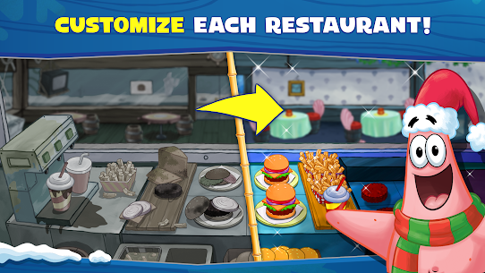 SpongeBob: Krusty Cook-Off Apk Mod for Android [Unlimited Coins/Gems] 5