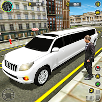 Limousine car game city driver