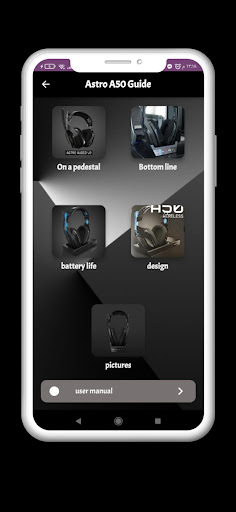 Astro A50 Guide Screen 2