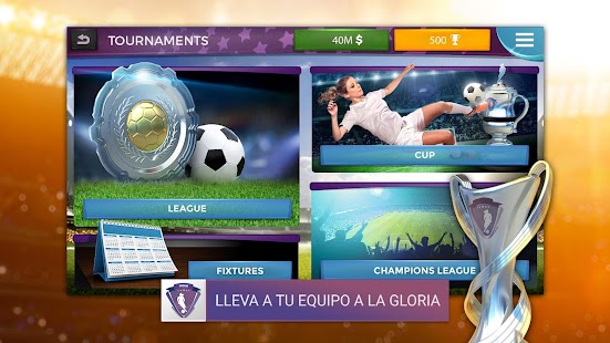 WSM - Women's Soccer Manager Screenshot