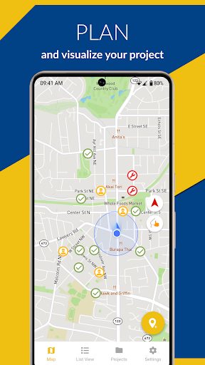 Android application TECO Streetlights screenshort