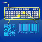 Bluetooth barcode and QR scanner for PC