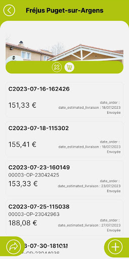 Android application Hotel App screenshort