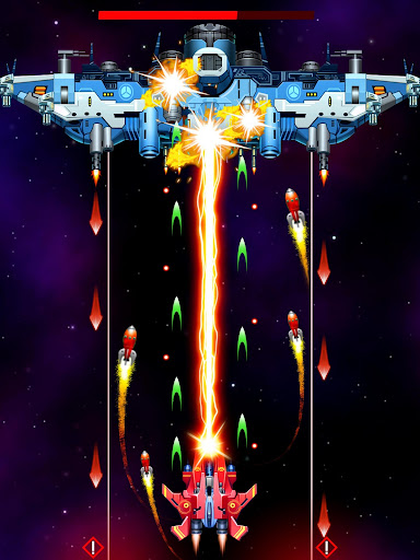 Galaxy Attack: Robot Transform Chicken Shooter  APK MOD screenshots 6