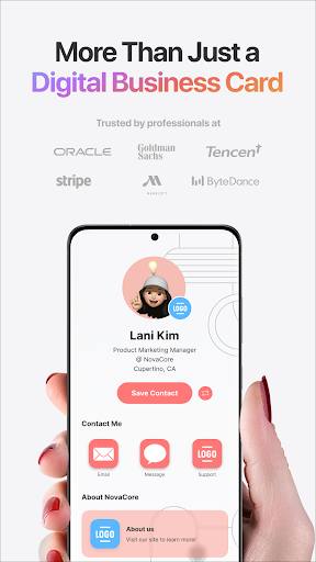 Screenshot of Circo - Digital Business Card