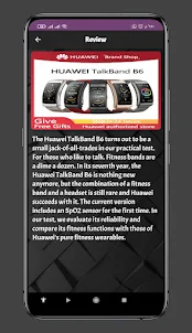 Huawei TalkBand B6 Guide