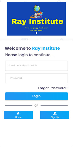 Android application Ray Institute screenshort