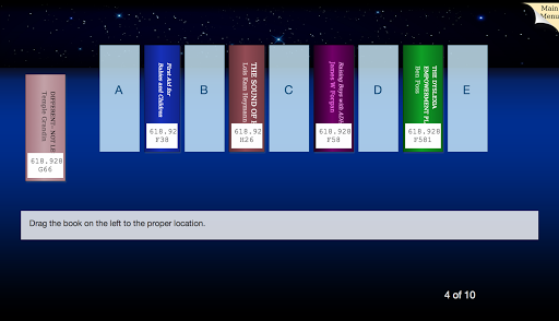 Android application Dewey Easy 3.0 screenshort