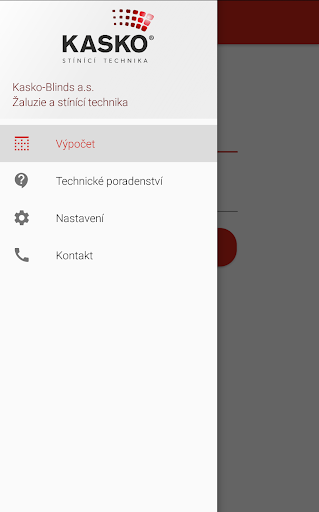 Android application Kasko - Blinds a.s. screenshort