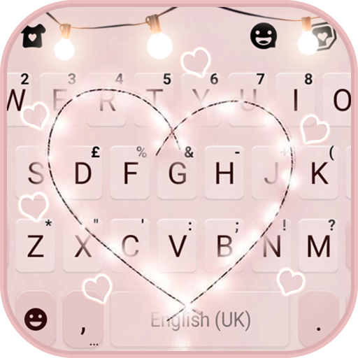 Fairy Lights Heart 2 Keyboard logo