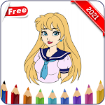 Cover Image of Télécharger Princess Coloring Book For Kids 1.2 APK