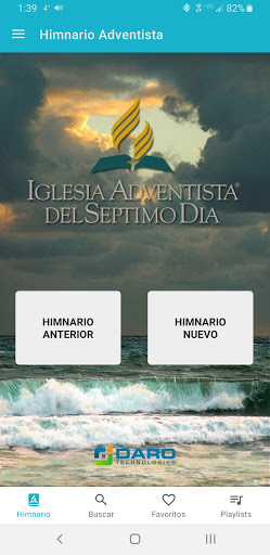 Android application Himnario Adventista screenshort