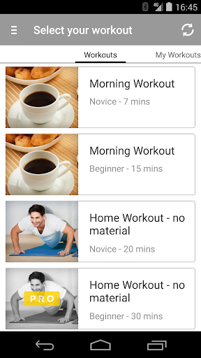 The Fitness Studio Screen 2