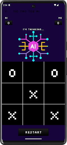 Tic Tac Toe AI Unbeatable Caro - Screenshot 2