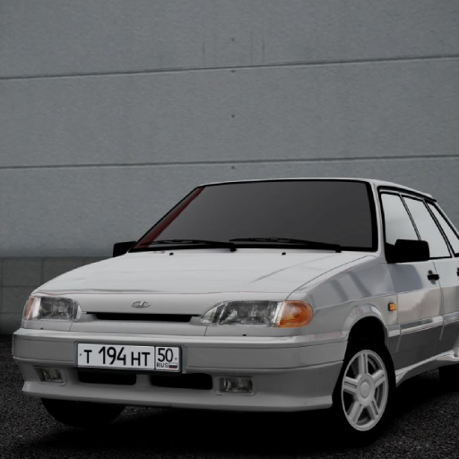 2114 Car Driving: Lada sedan logo