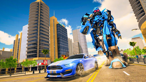 Android application Ultimate Robot Car transform screenshort
