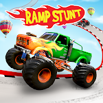 Cover Image of Tải xuống Monster Truck Stunts: Ramp Car Stunts Racing Games 1.8 APK