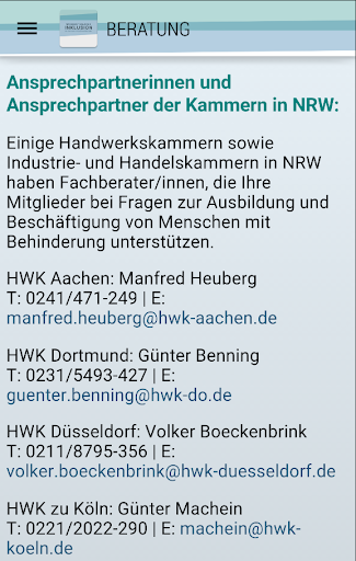 Inklusion und Beschäftigung Screen 2
