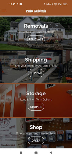 Android application Purdie Worldwide Removals & St screenshort