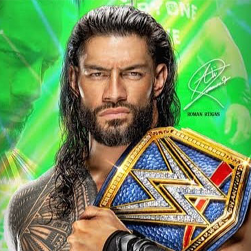 Roman Reigns Wallpaper 4K 2023 logo