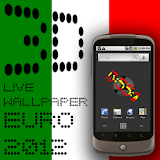 3D Clock ITALY FLAG WALLPAPER icon