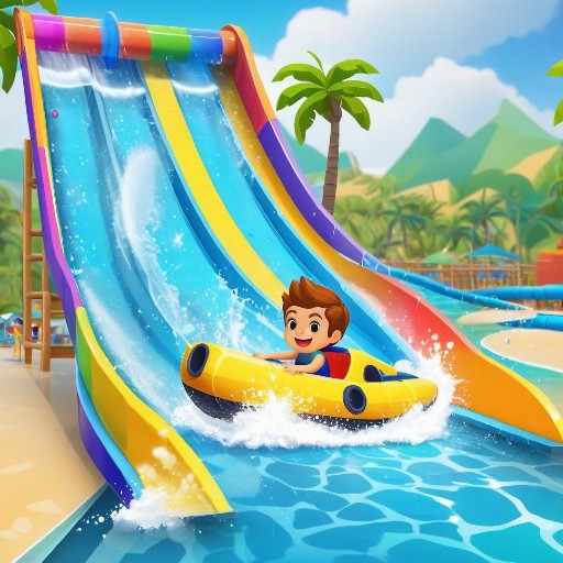 Slider Waterpark Game Screen 2