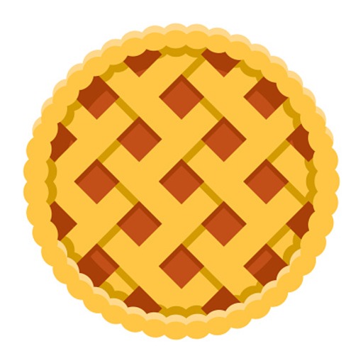 Chocolate pie recipes logo