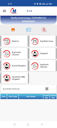 Android application Microtek StoreApp screenshort