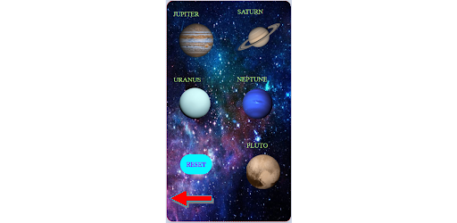 Weight on Solar Planet App
