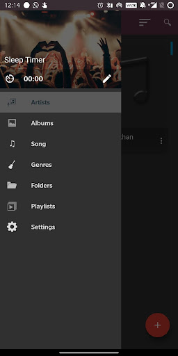 PLAYit Music Player Screen 2