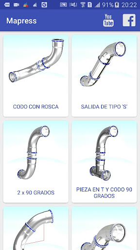 Vista previa de la aplicación